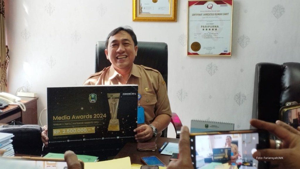 Raih Juara I Kategori Website Media Award 2024, RSUD dr Sayidiman Magetan Bertekad Terus Beri Layanan Terbaik