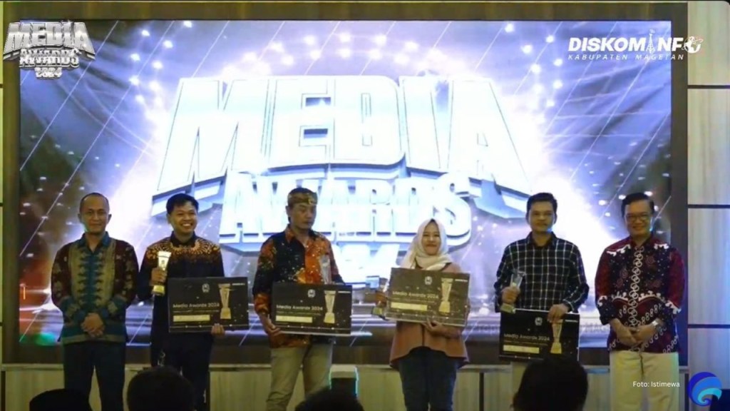 magetankita.com Raih Penghargaan Terbaik I Kategori Media Online di Ajang Media Award 2024 Diskominfo Magetan