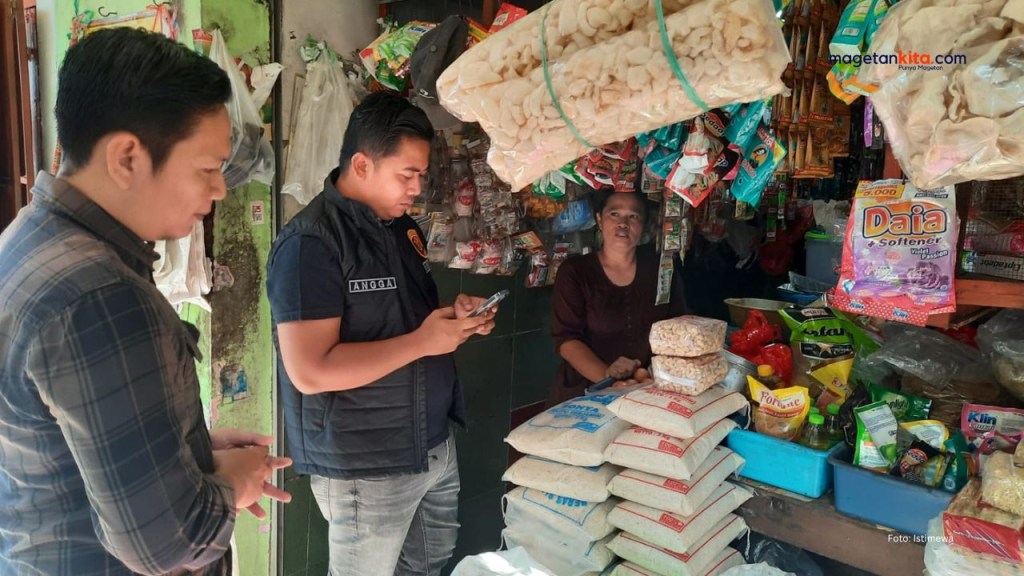 Terus Pantau dan Awasi Stok dan Harga Bahan Pokok, Satgas Pangan Polres Magetan Pastikan Aman Terkendali