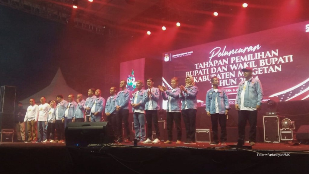 Tahapan Pilkada Magetan Resmi Diluncurkan, Ini Pesan Pj Bupati Hergunadi