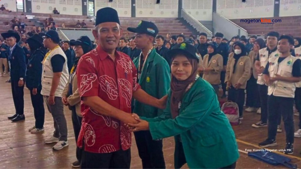Seribu Mahasiswa dari Tiga Universitas Ternama KKN di Magetan