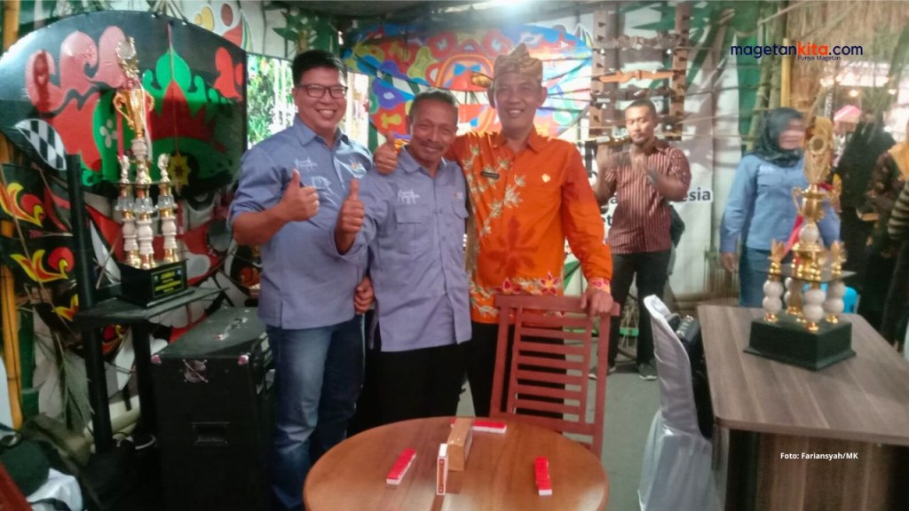 Di Festival Bambu, KORMI Sosialisasi, Pj Bupati Magetan Hergunadi Mengapresiasi