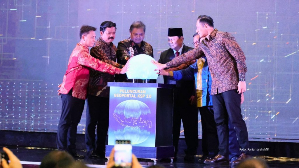 Geoportal Kebijakan Satu Peta 2.0 Resmi Diluncurkan, Menteri AHY Harap Bisa Dorong Investasi dan Kepastian&nbsp;Hukum