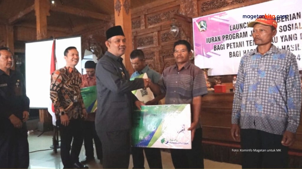 Pemkab Magetan Salurkan DBHCHT bagi Petani Tembakau untuk Kepesertaan BPJS Ketenagakerjaan