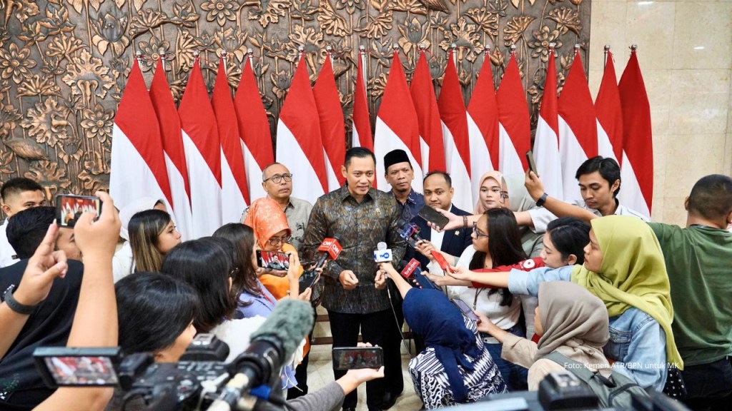 Raker dengan Komite I DPD RI, Menteri AHY: Keadilan untuk Semua, Kesejahteraan untuk Semua