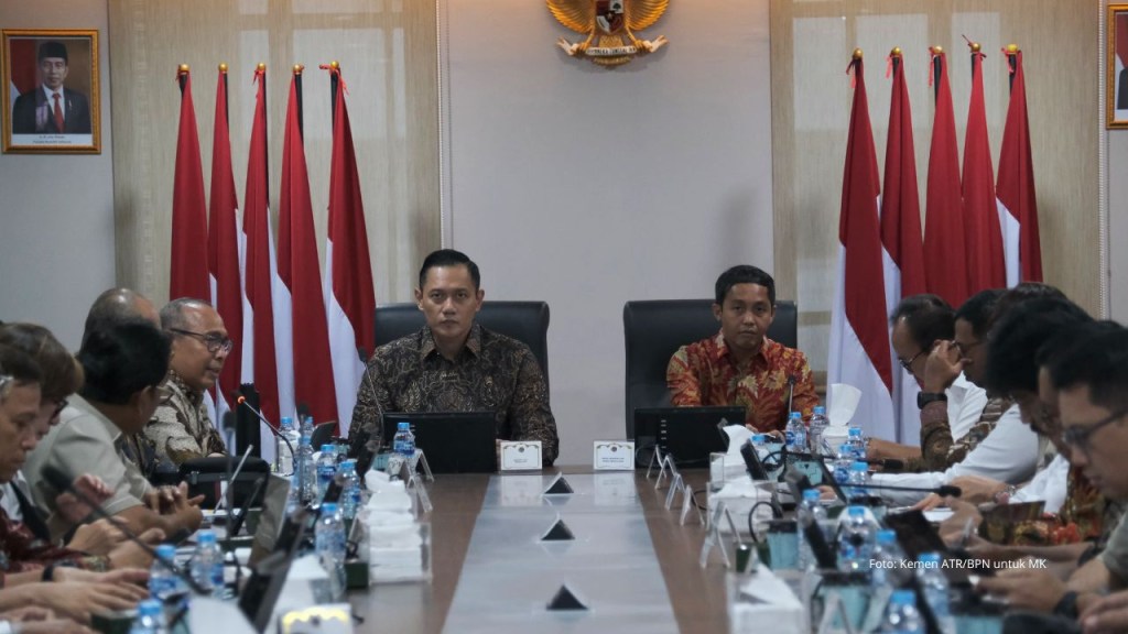 Evaluasi Kinerja Jajaran di Semester I, Menteri AHY: Program Strategis Kementerian ATR/BPN Menyentuh Seluruh Lapisan Masyarakat