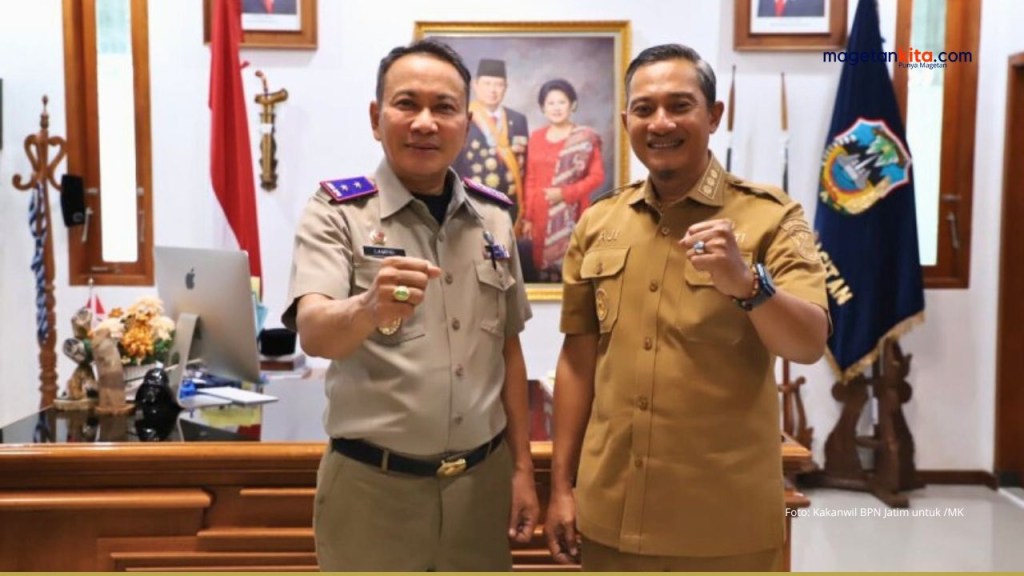 Kunjungi Pacitan, Kakanwil BPN Tanamkan Tagline ‘Spartan Jatim’