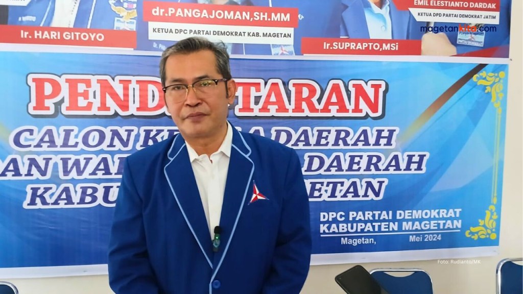 Pj Bupati Ajukan Pengunduran Diri, Partai Demokrat Magetan Mencermati dan Berdiskusi dengan Desk Pilkada Partai