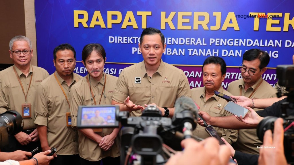 Menteri AHY Dorong Pembangunan yang Berkelanjutan serta Berkeadilan Melalui Fungsi Pengendalian dan Penertiban Tanah dan Ruang