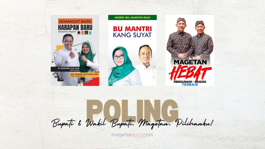 Poling Bupati dan Wakil Bupati Magetan 2024
