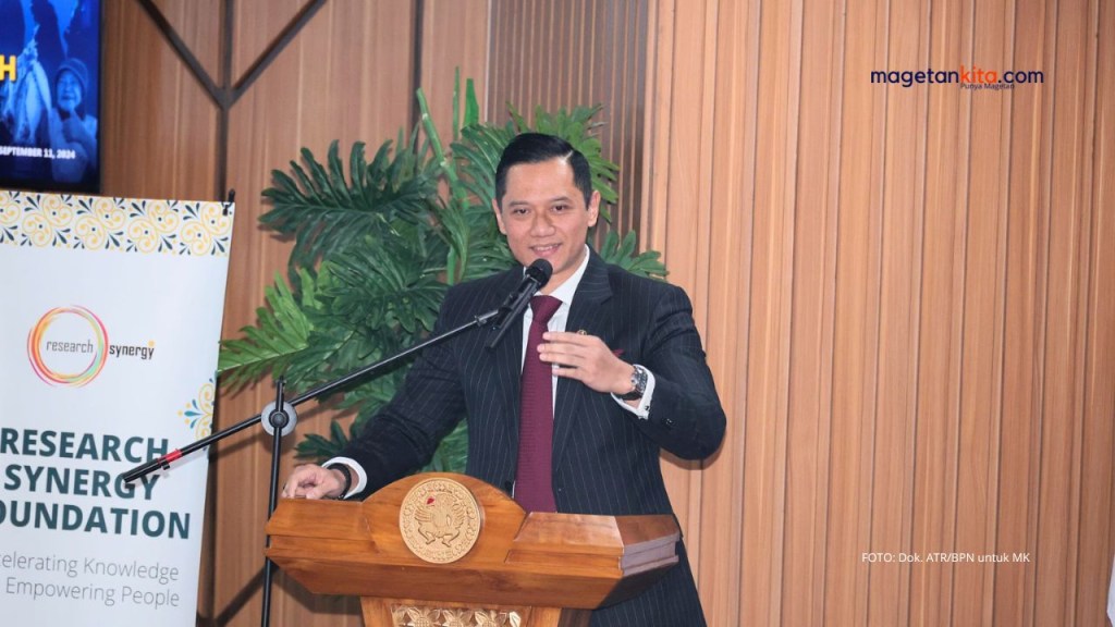 Jadi Pembicara Kunci di Seminar Internasional UNAIR, Menteri AHY Ungkap Peranan Reforma Agraria Capai Tujuan Pembangunan Berkelanjutan di&nbsp;2030