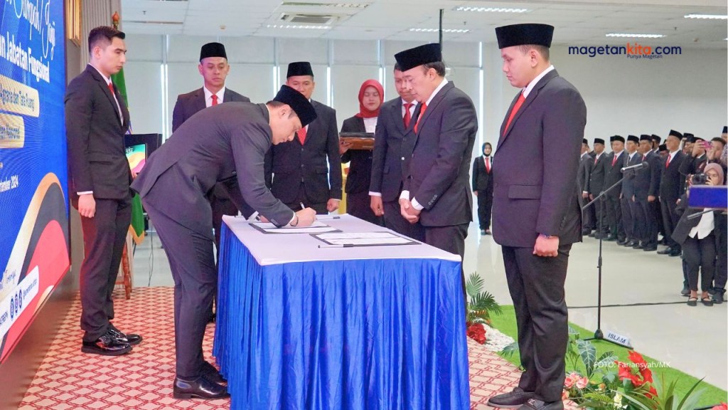 Lantik 327 Pejabat Kementerian ATR/BPN, Menteri AHY: Berikan Dampak Terbaik bagi Institusi dan Masyarakat