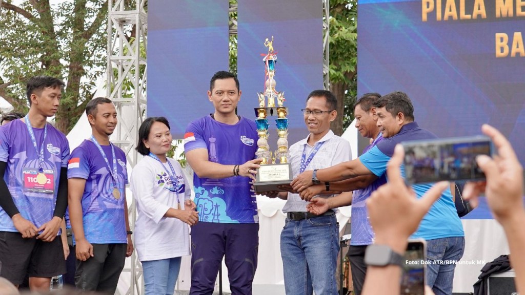 Hadiri Fun Run KAPTI-Agraria, Menteri AHY Ajak Taruna Raih Mimpi dengan Kerja Keras dan Disiplin