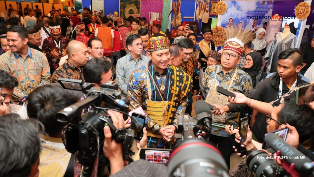 Resmikan Ekshibisi Tanah Ulayat, Menteri AHY Berharap Satukan Visi Sukseskan Pendaftaran Tanah Ulayat di Indonesia dan ASEAN